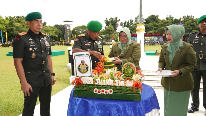 Peringati Hari Juang TNI AD, Wakasad Ingatkan Jatidiri TNI sebagai Tentara Rakyat