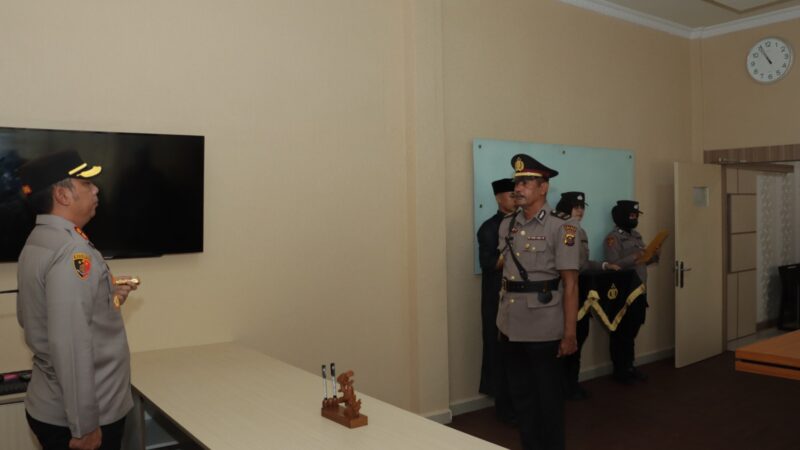 Iptu Rahmat Dalimunte Secara Resmi Dikukuhkan sebagai PS Kasiwas Polres Lubuk Linggau 