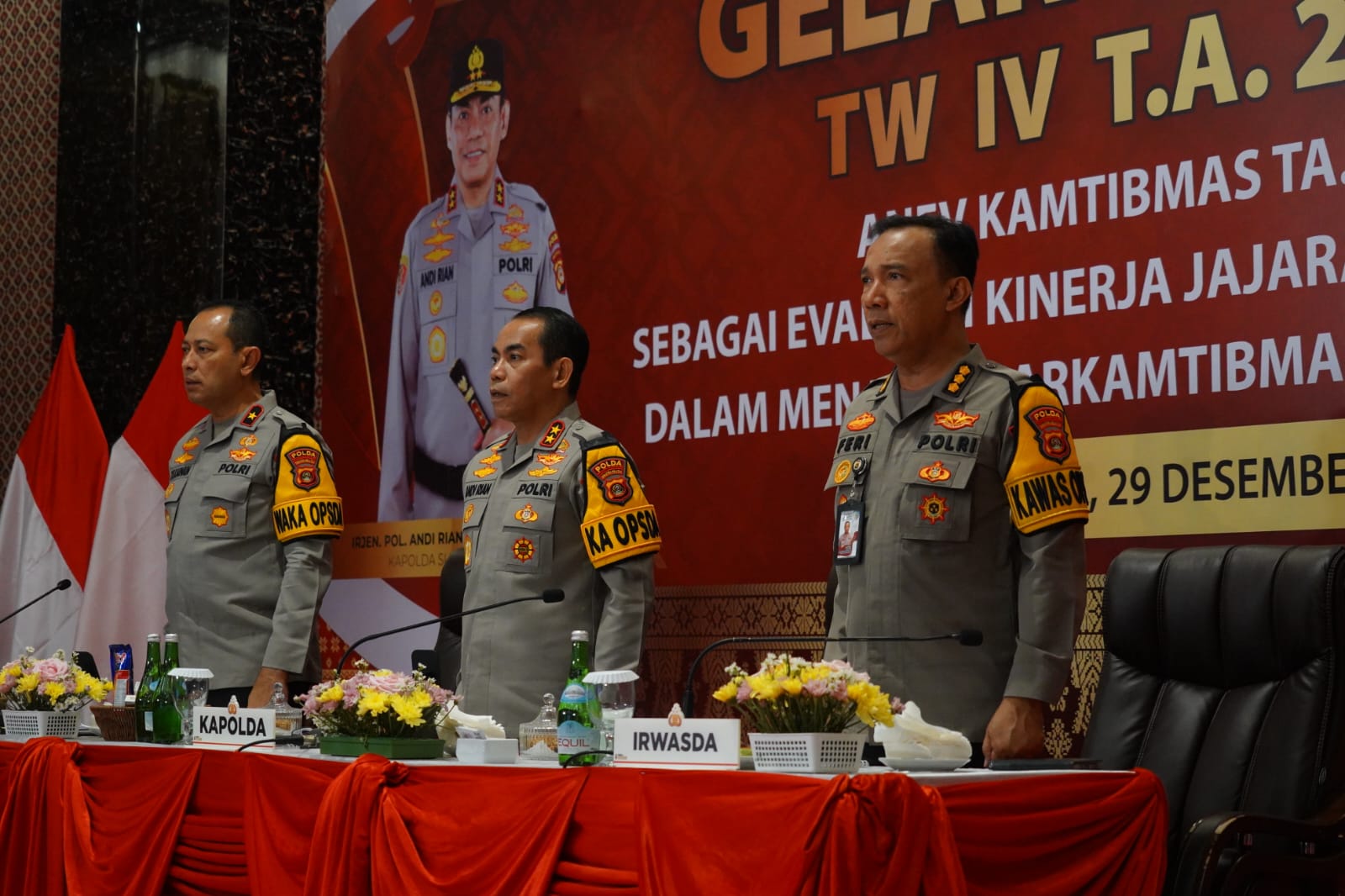 Polda Sumsel Gelar Opsnal Triwulan IV T.A. 2025, Kapolres Lubuklinggau Didampingi Kabagops Hadiri Kegiatan