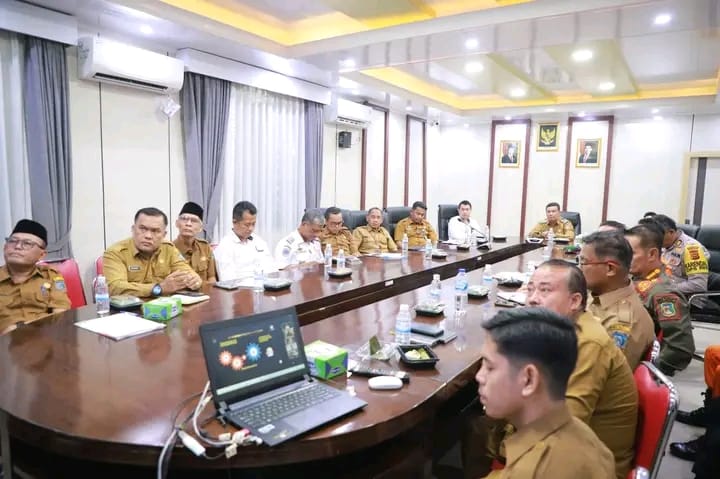 Wakil Bupati Ikuti Rakor Nasional Antisipasi momen Natal 2025 dan Tahun Baru 2026