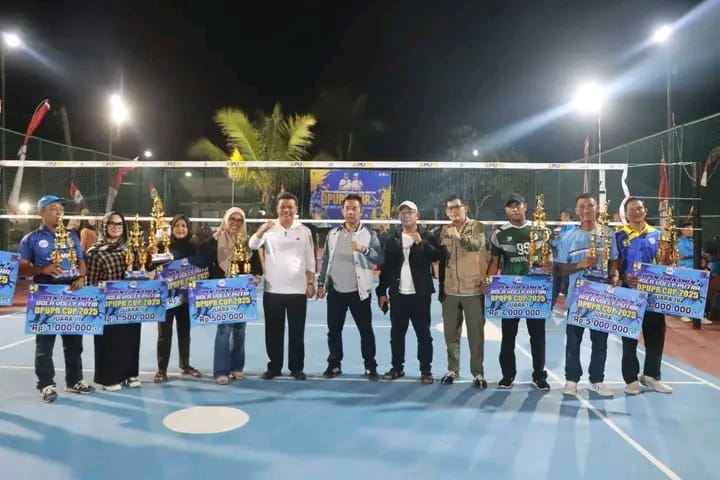 Wabup Katamso Resmi Tutup DPUPR Cup 2025, TKVC Jendral Muda Raih Gelar Juara
