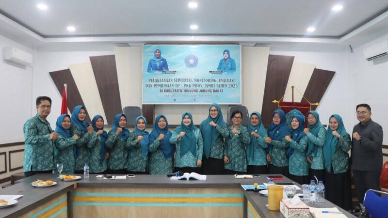 Lestarikan Warisan Leluhur, TP PKK Tanjab Barat Mantapkan Persiapan Lomba Pantun