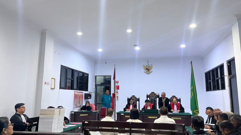 Sidang Perdana Kasus PT. Tanimbar Energi ‘Seret’ Fatlolon