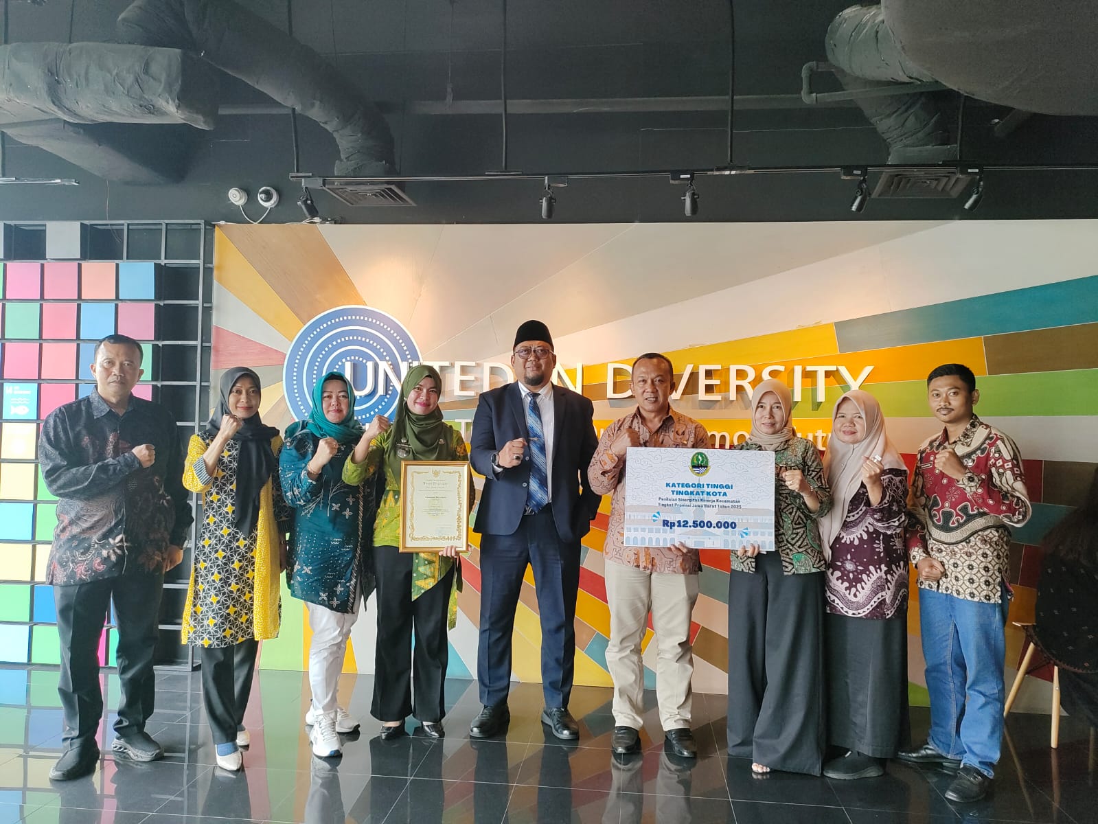 Kecamatan Purwaharja Raih Penghargaan Kinerja Tertinggi Provinsi Jabar 2025