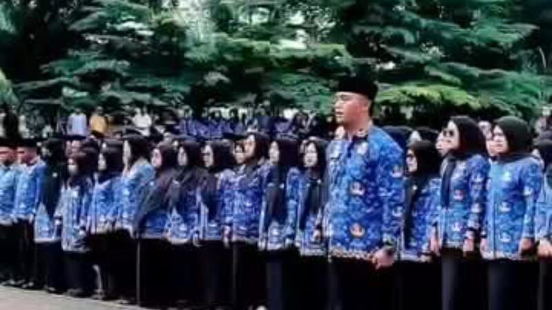 Pelantikan PPPK Paruh Waktu Sekretariat DPRD Kabupaten Sukabumi