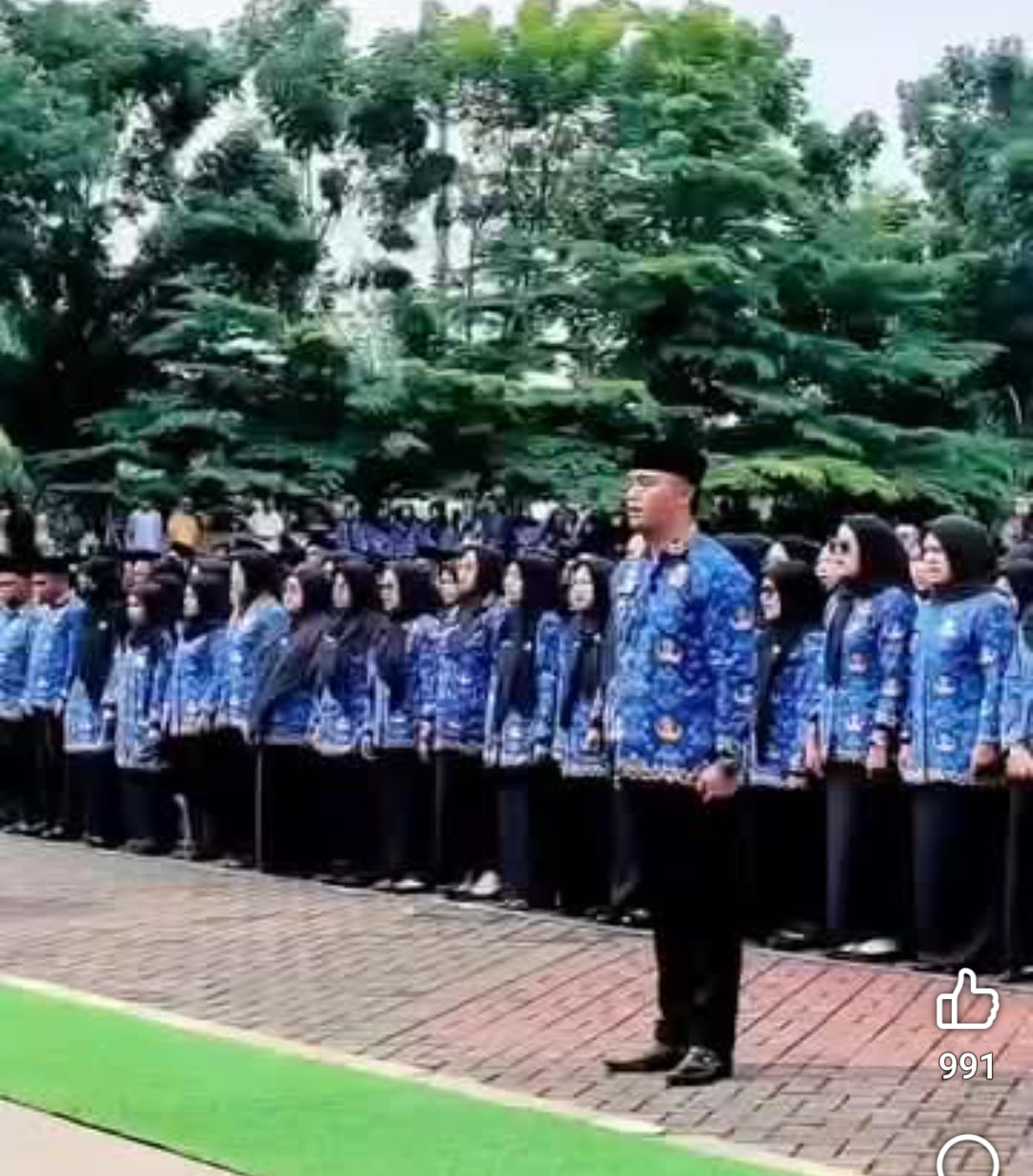 Pelantikan PPPK Paruh Waktu Sekretariat DPRD Kabupaten Sukabumi