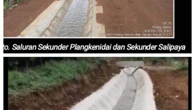 Program Strategis Nasional (PSN), Irigasi Lematang Terus Berlanjut