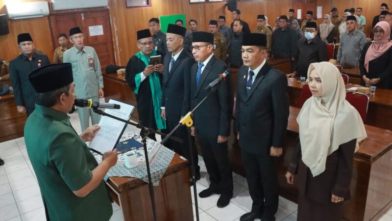 Pesan Tegas Bupati Anwar Sadat Saat Lantik Pejabat: Jaga Amanah, Hindari Hedonis dan Flexing