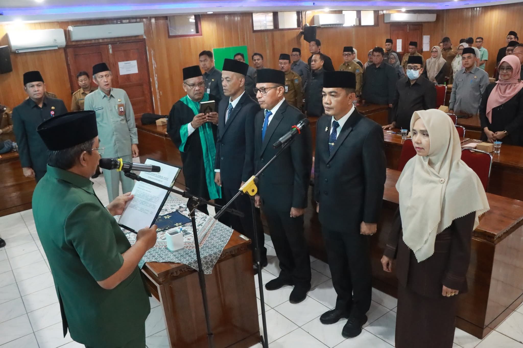 Pesan Tegas Bupati Anwar Sadat Saat Lantik Pejabat: Jaga Amanah, Hindari Hedonis dan Flexing