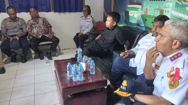 Komisi III DPRD Maluku Tinjau Sejumlah Pelabuhan Jelang Nataru