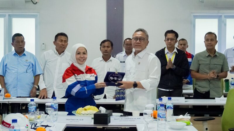 Menko Pangan Tinjau OPF PGN Saka di Jatim