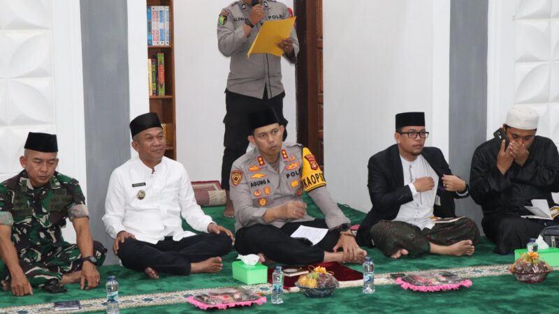 Situasi Aman dan Kondusif di Tahun 2026, Polres Musi Rawas Bersama Forkopimda Gelar Doa Bersama