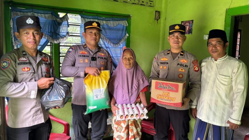 Kapolres Musi Rawas Utamakan Kepedulian Sosial, SAHABAT Binmas dan MANG BELITI Hadir Berbagi untuk Warga