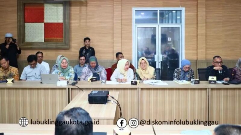 Wali Kota Lubuk Linggau Pimpin Rapat  Evaluasi dan Renstra Optimalisasi Penerimaan Pajak
