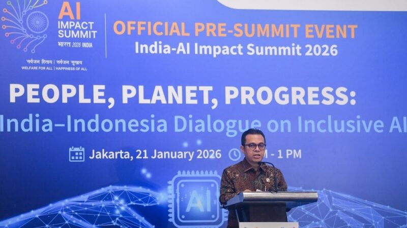 Indonesia-India Perkuat Kemitraan AI untuk Dorong Transformasi Digital Inklusif