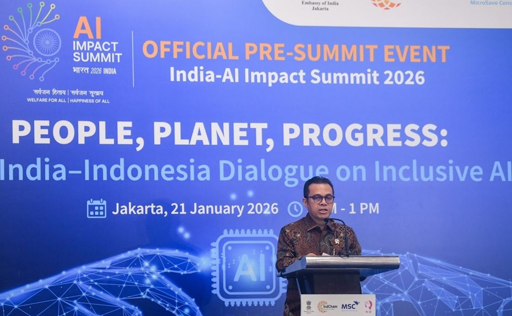 Indonesia-India Perkuat Kemitraan AI untuk Dorong Transformasi Digital Inklusif