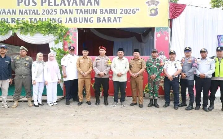 Bupati Anwar Sadat Tinjau Pos Nataru di Betara, Tegaskan Pentingnya Keamanan dan Pelayanan Maksimal
