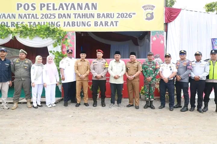 Bupati Anwar Sadat Tinjau Pos Nataru di Betara, Tegaskan Pentingnya Keamanan dan Pelayanan Maksimal