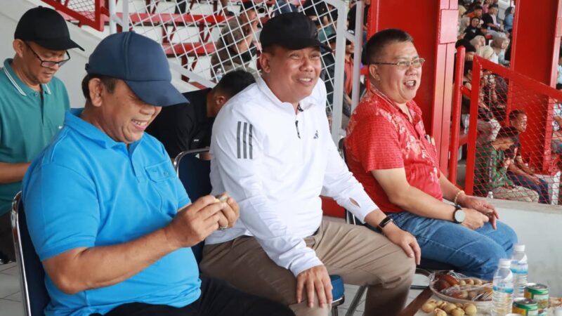 Wabup Katamso Saksikan Laga Sengit Tanjab Barat vs Batanghari di Gubernur Cup 2026