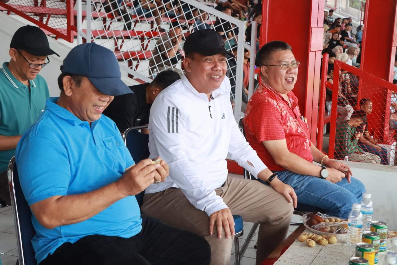 Wabup Katamso Saksikan Laga Sengit Tanjab Barat vs Batanghari di Gubernur Cup 2026