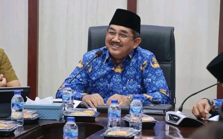 Bupati Anwar Sadat Pimpin Rakor Pembangunan Jargas Rumah Tangga di Tanjab Barat