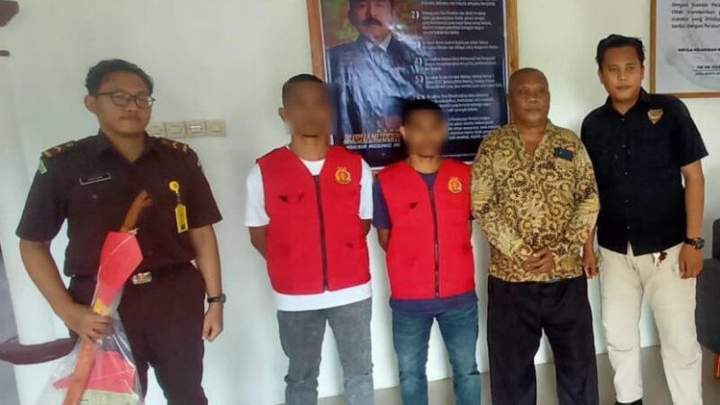 Polres Malra Serahkan Tersangka Kasus Pembacokan ke Jaksa