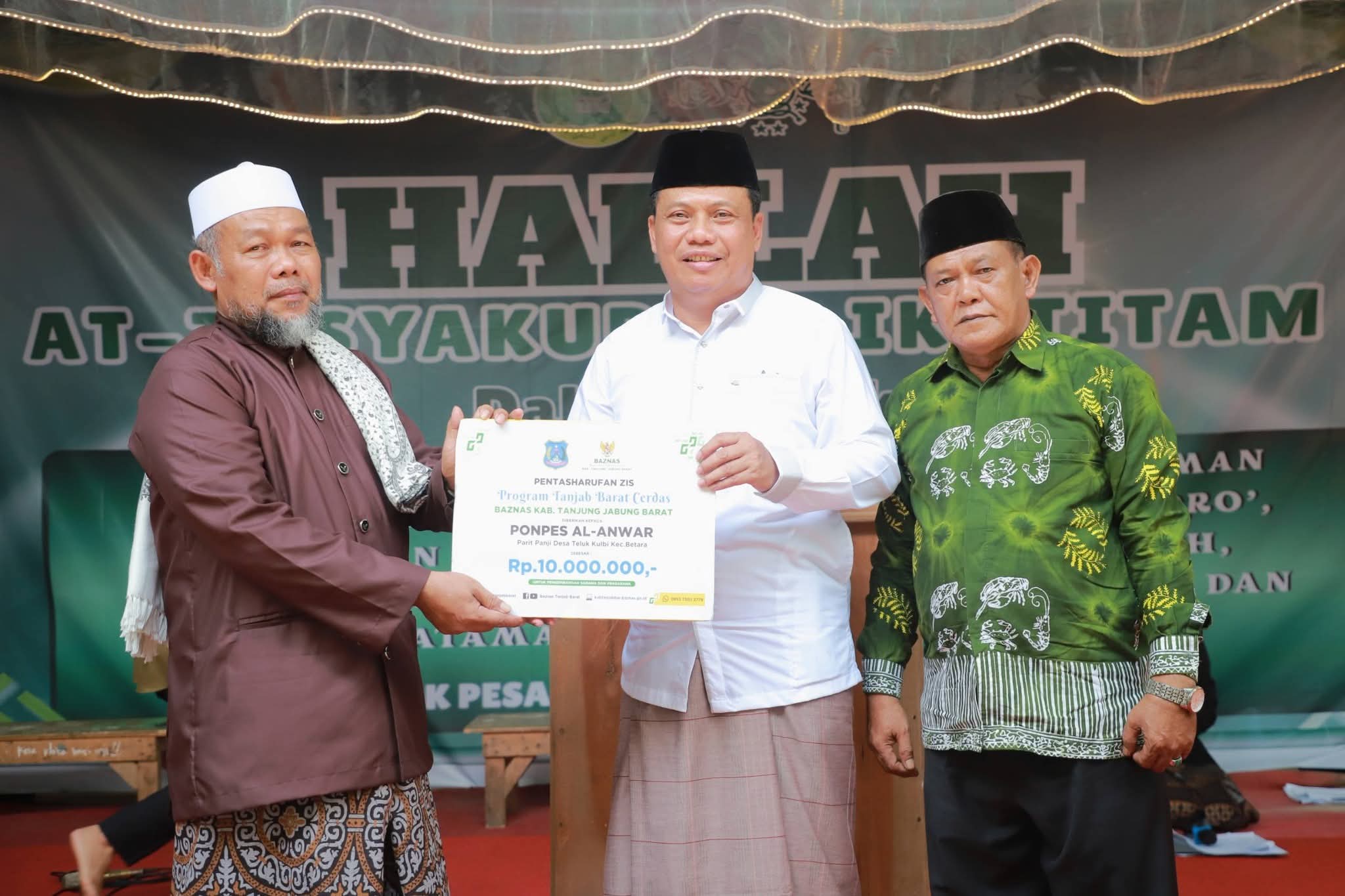 Wa‎bup Katamso Hadiri Haflah At-Tasyakkur Lil Ikhtitam Wisuda Hafiz 30 Juz di Ponpes Al-Anwar