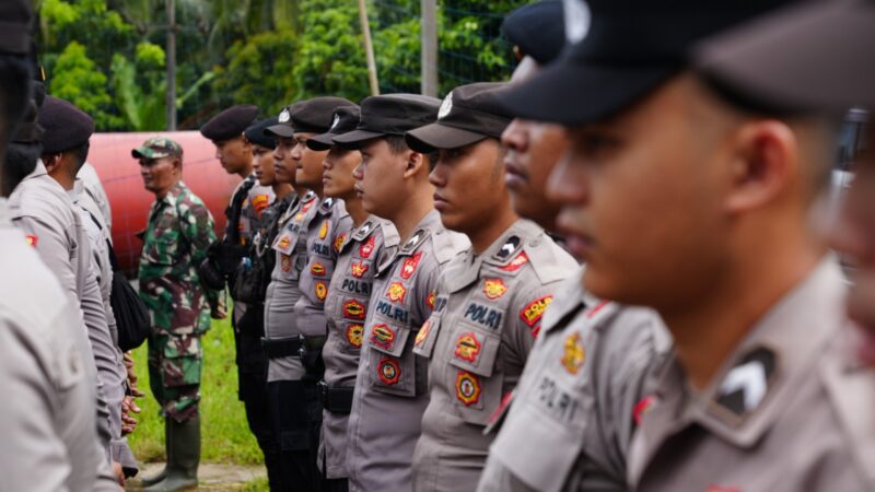 Kapolres pimpin Pengamanan Unjukrasa di Desa Bungur raya “Tuntut Perangkat Desa yang Tak Bermoral Mundur,” Aksi Berakhir Kondusif