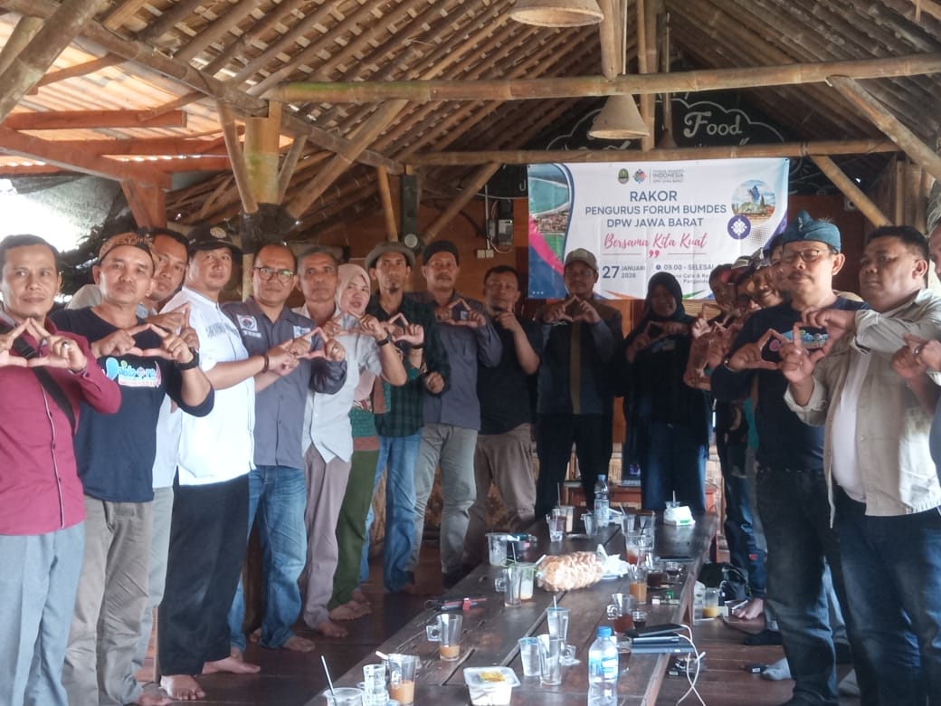 BUMDES DPW Jawa Barat Konsolidasikan Pengurus Lewat Rakor di Pangandaran