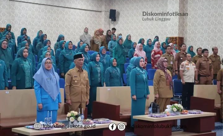 Wakil Wali Kota Lubuk Linggau Hadiri Pelantikan Ketua TP PKK, Pembina Posyandu, dan Bunda PAUD Kecamatan