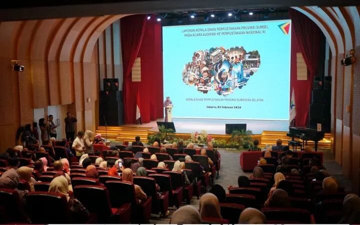 H. Riza Novianto Gustam Bapak Literasi Musi Rawas Hadir Kegiatan Audiensi yang Diselenggarakan oleh Perpustakaan Nasional Republik Indonesia