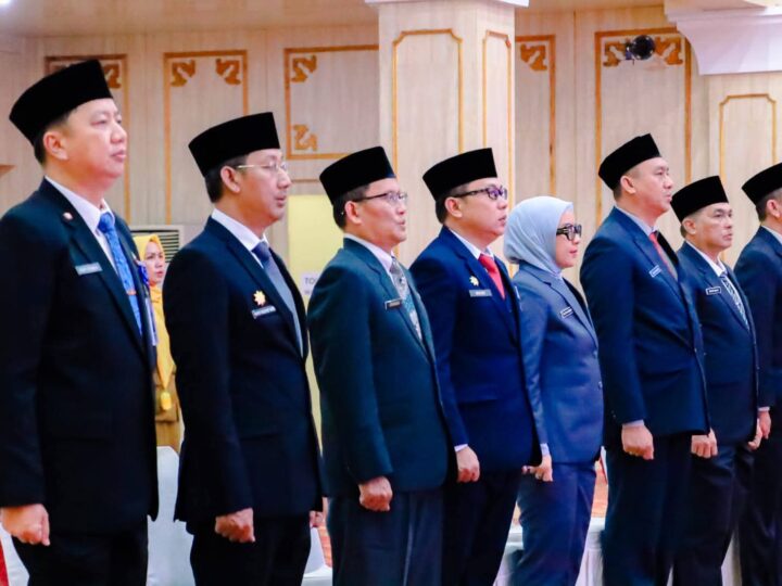 Delapan Pejabat Eselon II Dilingkungan Pemkab Musi Rawas Dilantik