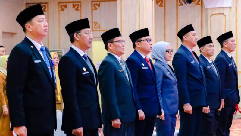 Delapan Pejabat Eselon II Dilingkungan Pemkab Musi Rawas Dilantik