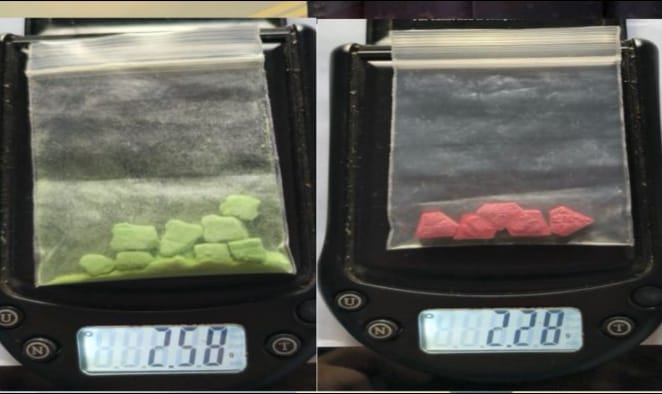 Dua Pemuda Membawa Narkotika Jenis Ekstasi, Yang Disembunyikani Selipan Pijakan Kaki Sepeda Motor Berhasil Diringkus Satresnarkoba Polres LubukLinggau 