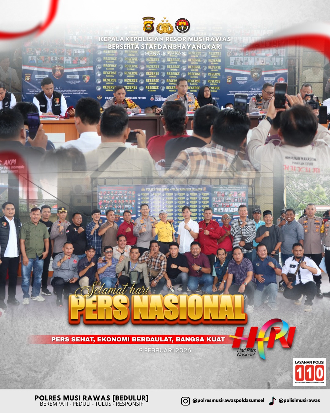 Selamat Hari Pers Nasional 2026 📰✨