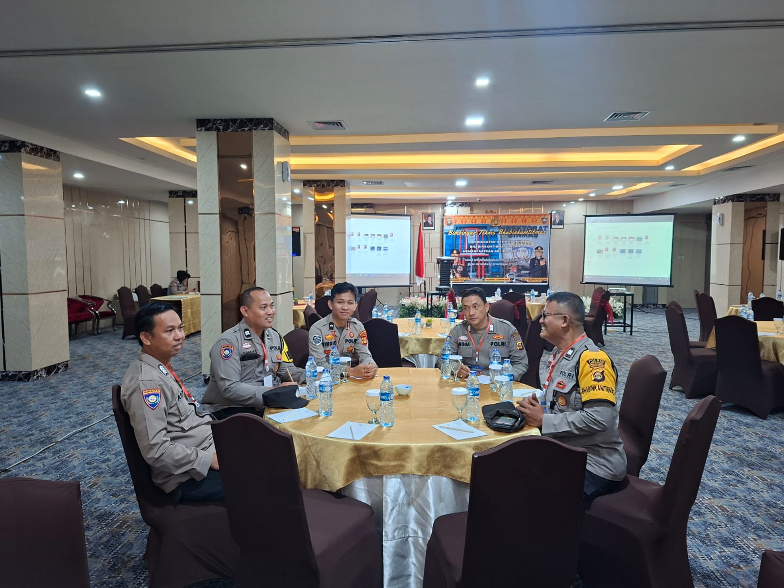 Lima Personel Bhabinkamtibmas Terbaik Polres Lubuk Linggau Dikirim Ke Polda Sumsel mengikuti Bimbingan Teknis 