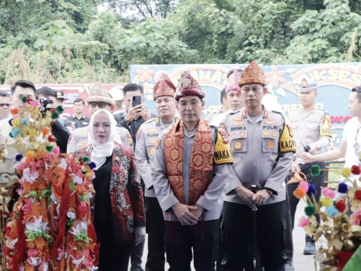 Wakapolda Sumsel dan Kapolres Musi Rawas Resmikan Gedung dan Pengoperasionalan SPPG Polres Musi Rawas