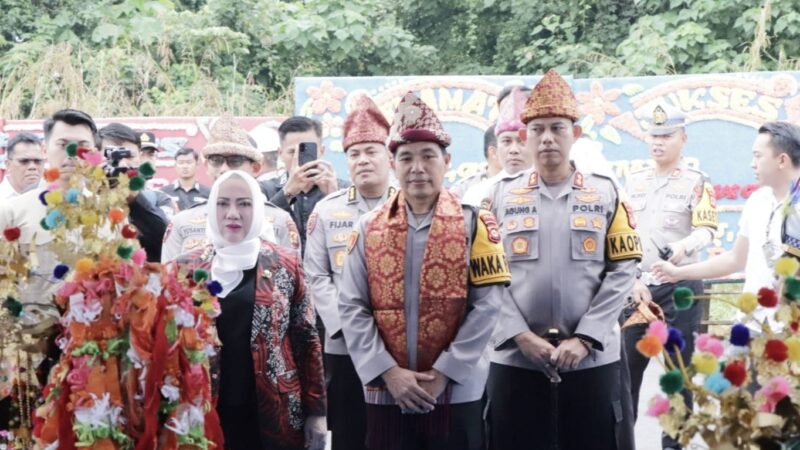 Wakapolda Sumsel dan Kapolres Musi Rawas Resmikan Gedung dan Pengoperasionalan SPPG Polres Musi Rawas