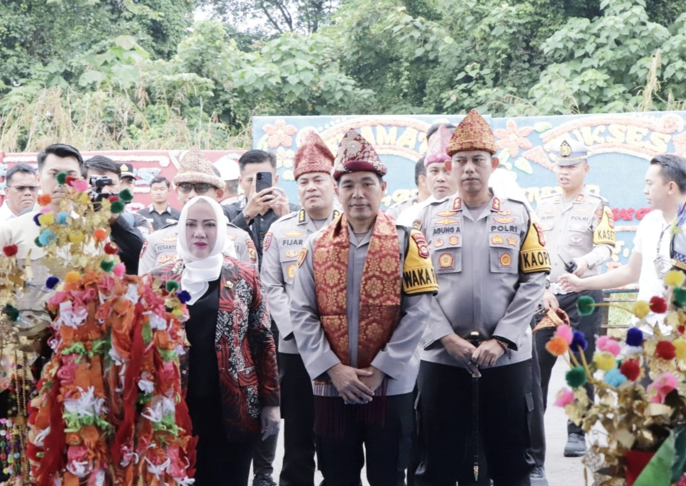 Wakapolda Sumsel dan Kapolres Musi Rawas Resmikan Gedung dan Pengoperasionalan SPPG Polres Musi Rawas