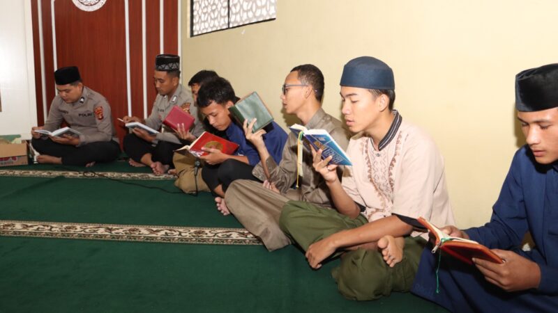 Semarakkan Bulan Suci Ramadhan 1447 H, Polres lubuk Linggau Laksanakan kegiatan Tadarus Khatam Al-Qur’an