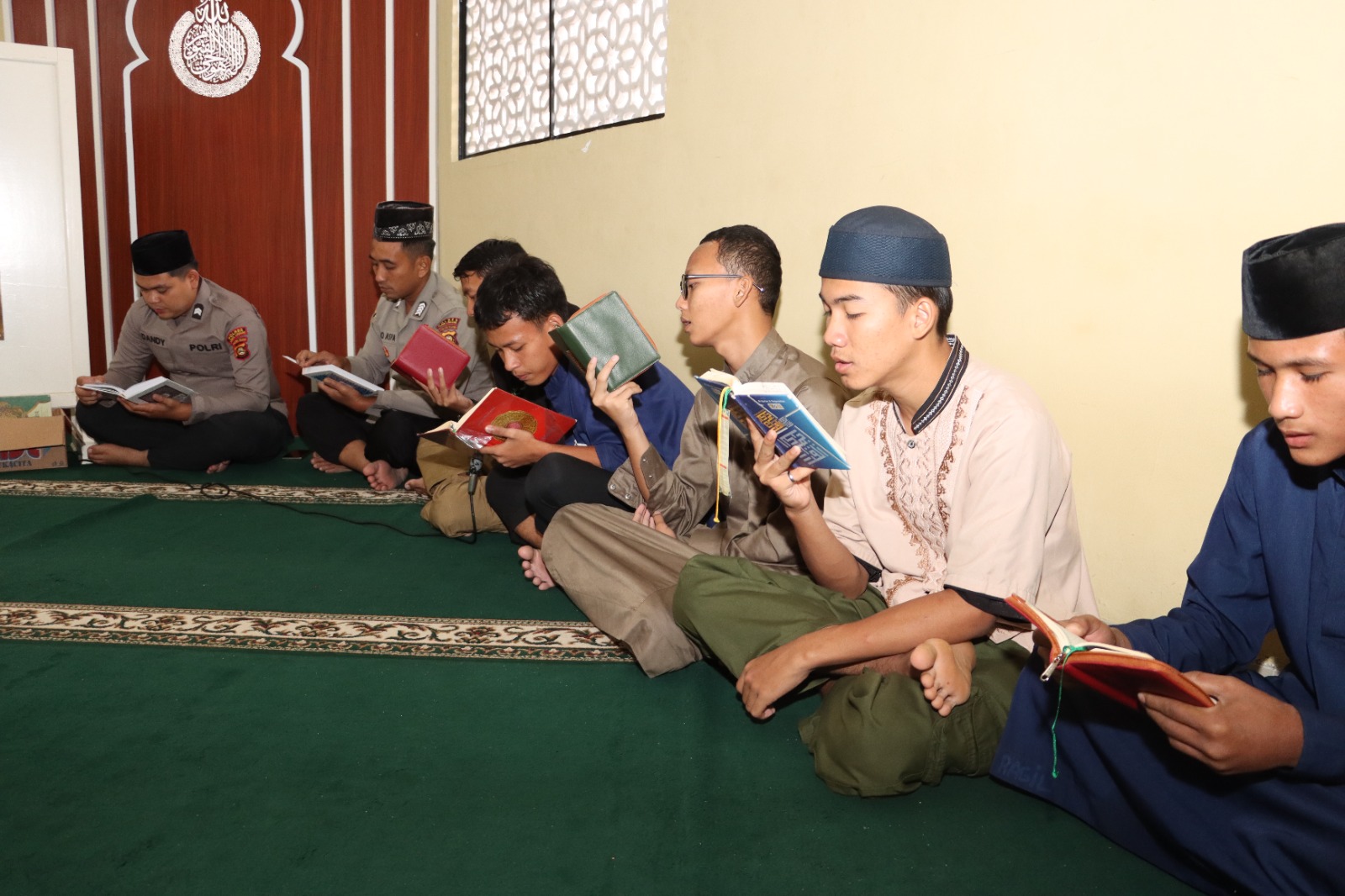 Semarakkan Bulan Suci Ramadhan 1447 H, Polres lubuk Linggau Laksanakan kegiatan Tadarus Khatam Al-Qur’an 