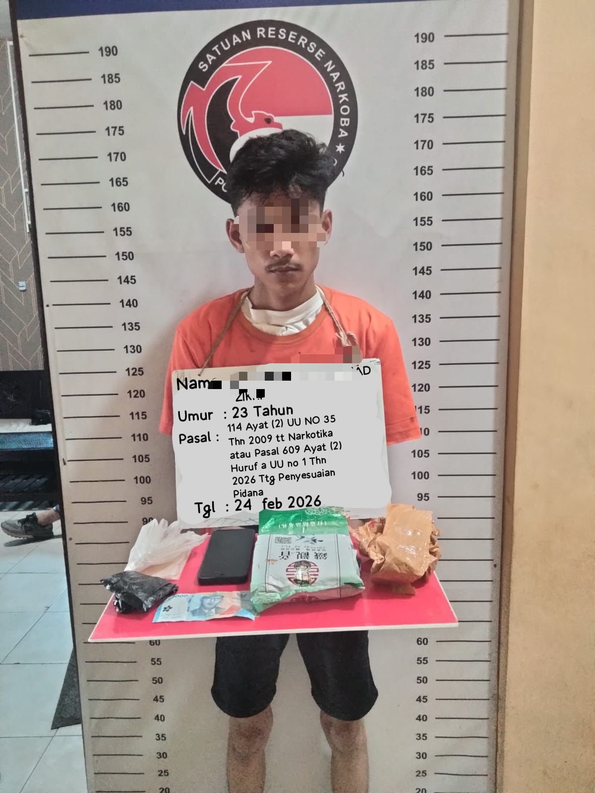 Satres Narkoba Polres Labuhanbatu Ungkap Peredaran Sabu Lebih dari 1 Kilogram