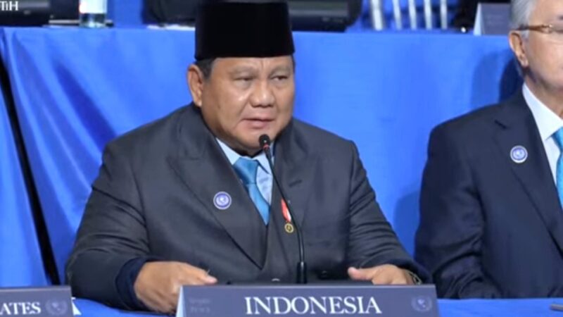 KTT Perdana BoP, Indonesia Komitmen Wujudkan Perdamaian di Gaza