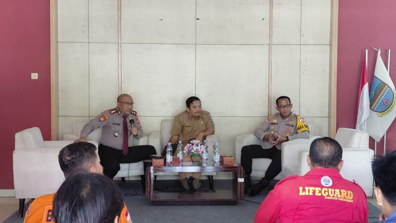 Polri Audit Keamanan Pantai Pangandaran, Ditpamobvit Turun Langsung ke Lapangan