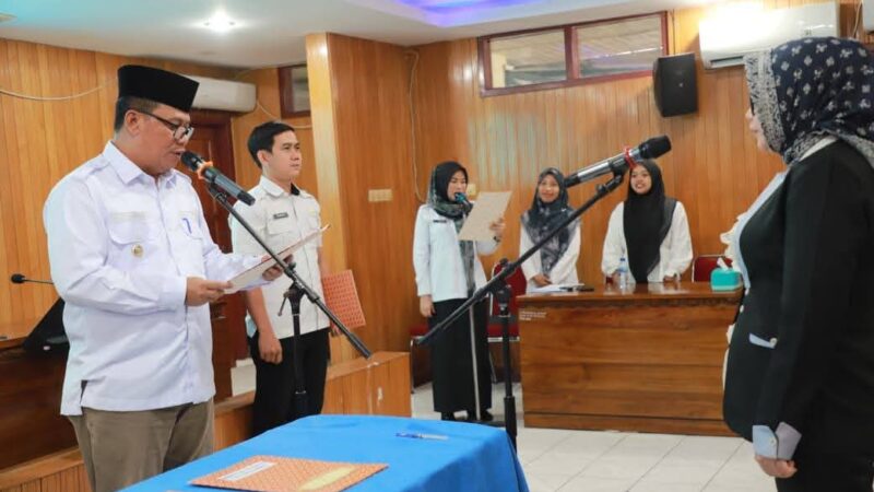 Wabup Katamso Lantik Komisaris PT BPR Tanggo Rajo