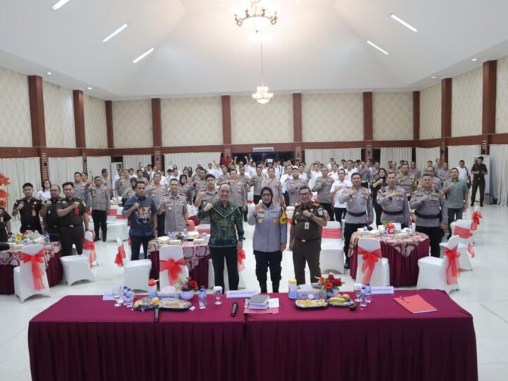 Perkuat Sinergi Penegak Hukum, Polres Metro Bekasi Adakan Sosialisasi KUHP dan KUHAP Baru