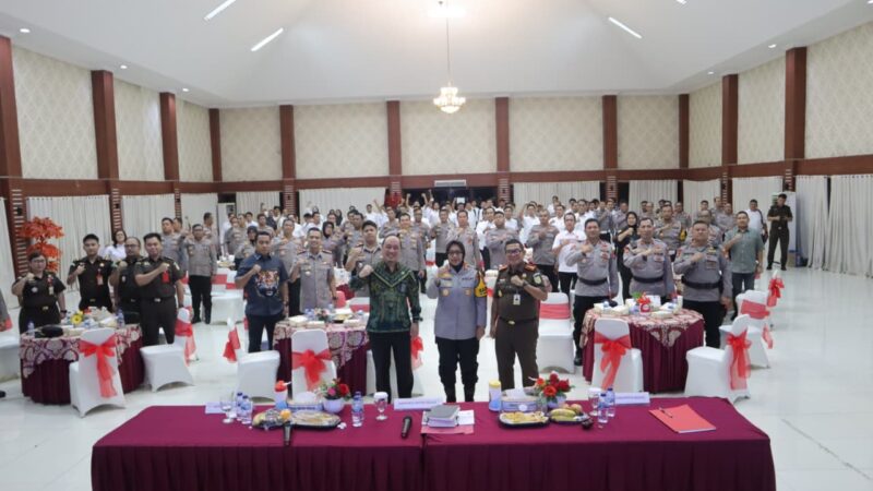 Perkuat Sinergi Penegak Hukum, Polres Metro Bekasi Adakan Sosialisasi KUHP dan KUHAP Baru