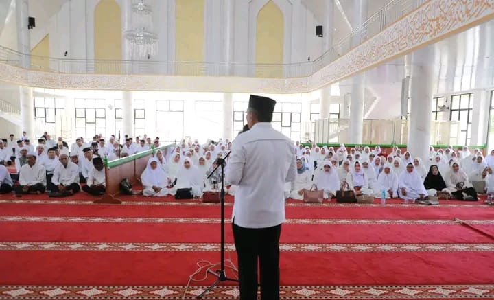 Bupati Anwar Sadat Buka Manasik Haji Terintegrasi Tahun 1447 H/2026 M