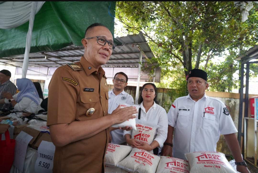 Jelang Ramadhan 2026 , Walikota Sukabumi Pantau Gerakan Pangan Murah