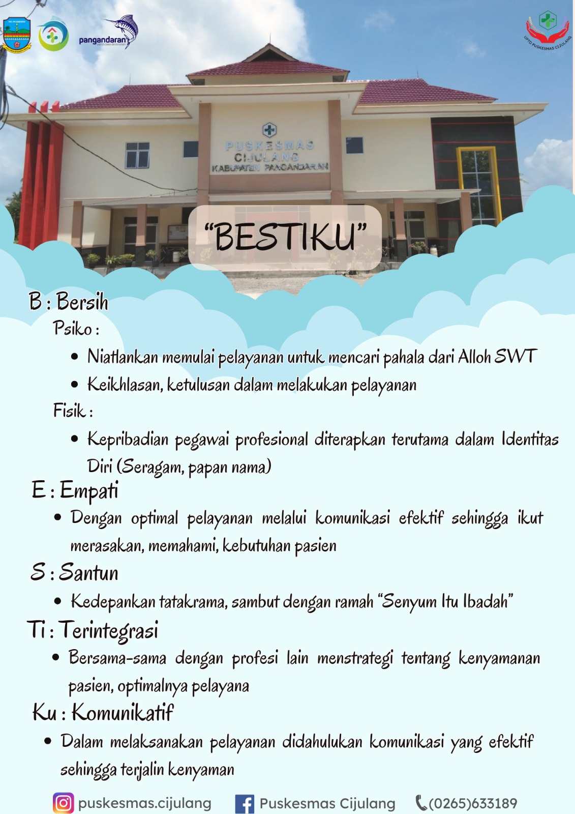 Dorong Pelayanan Prima, Puskesmas Cijulang Luncurkan Program BESTIKU